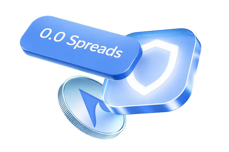 Spreads from 0.0 pips